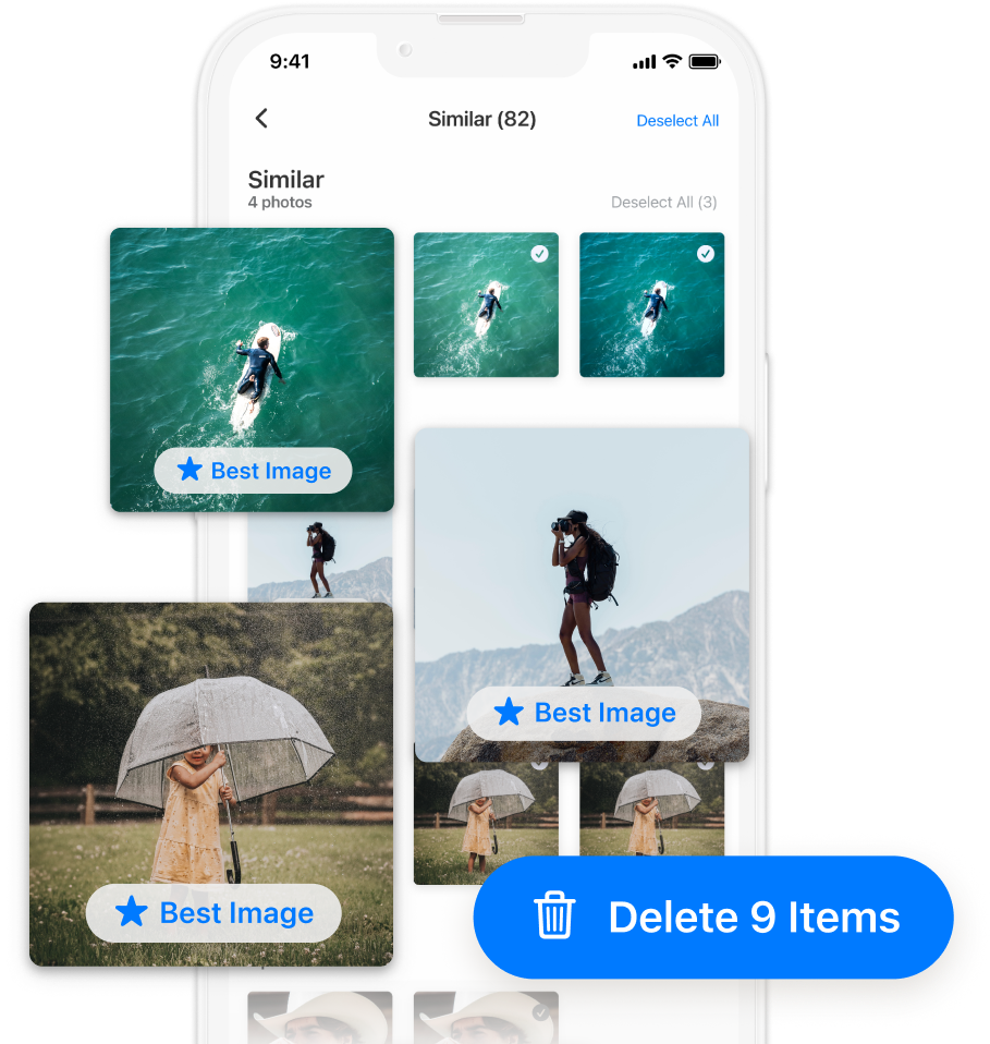 iPhone with Scan Now App